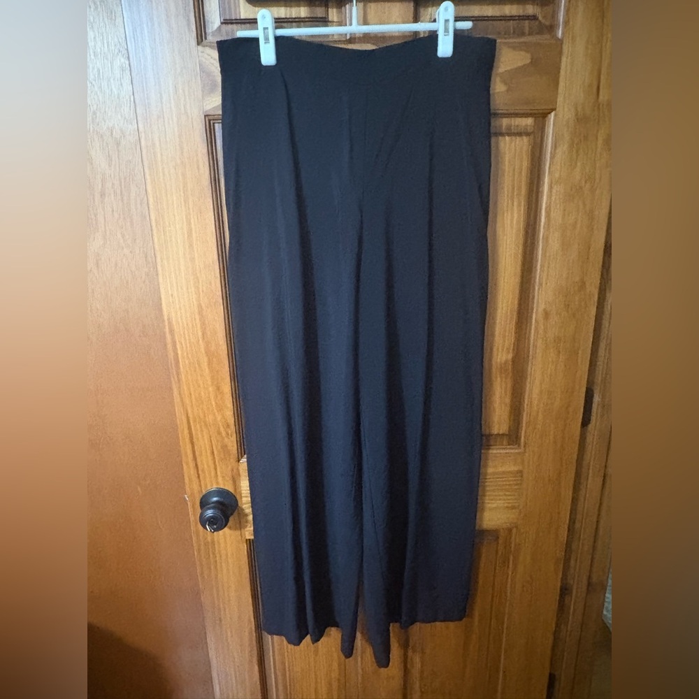 Rachel Zoe Classic Black wide leg pants